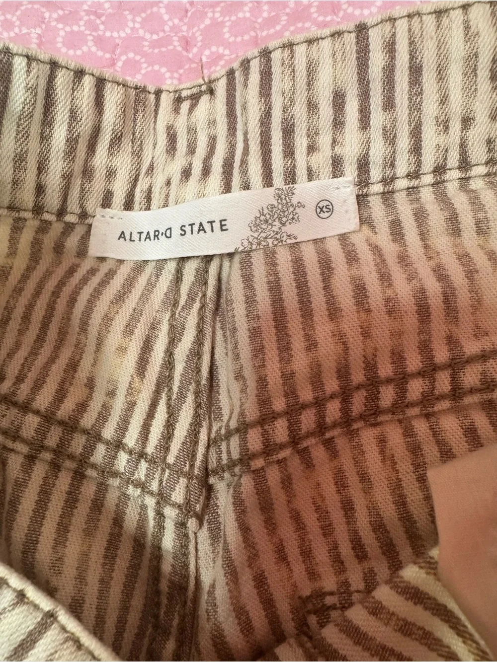 Alter’d state pinstripe cargo pants
